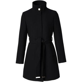 Vêtements Femme Manteaux Salsa Basic wool coat Noir