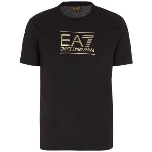 Vêtements Homme T-shirts & Polos Ea7 Emporio Logo ARMANI Tee-shirt Noir
