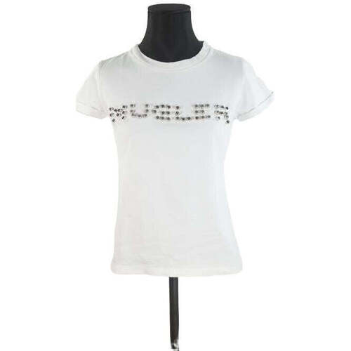Vêtements Femme Débardeurs / T-shirts sans manche Mugler T-shirt en coton Blanc