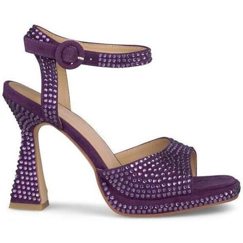 Chaussures Femme Escarpins Lune Et Lautre I23150 Violet