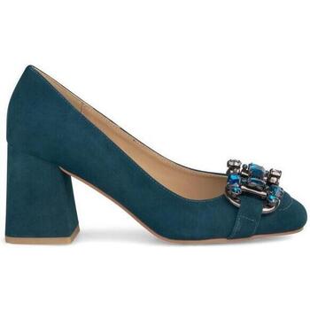 Chaussures Femme Escarpins Décorations de noël I23209 Bleu