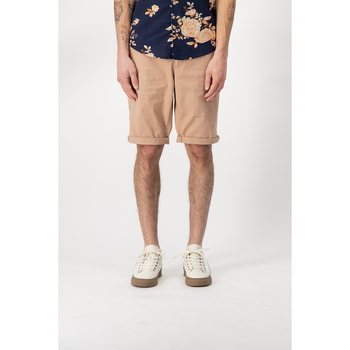 Vêtements Homme Shorts logo-print / Bermudas Teddy Smith Short chino homme - S-LIGHT TWILL Rose