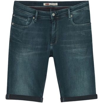 Vêtements Homme Shorts logo-print / Bermudas Teddy Smith Bermuda en jean regular homme - SCOTTY 3 REG Bleu