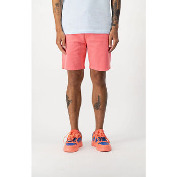 Vêtements Homme Nouval Shorts / Bermudas Teddy Smith Short coupe Chino - S-SLING BEDFORD STRETCH Orange