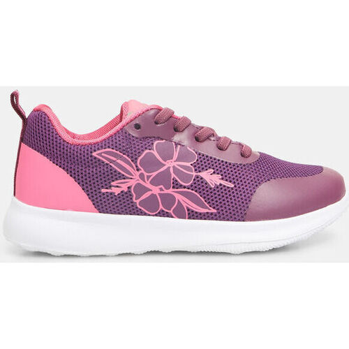 Chaussures Femme Baskets mode Bata Sneakers pour fille avec motif floral Rose