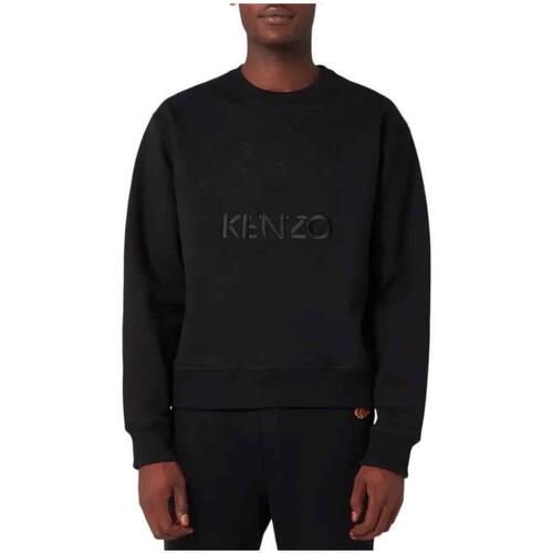 Vêtements Homme Sweats Kenzo Embroidered Tiger Sweatshirt Black Knee