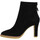 Chaussures Femme Bottines Lola Cruz 354 Velours Femme Noir Noir