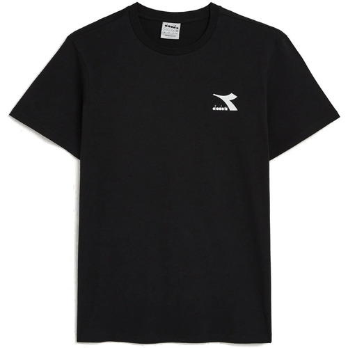 Vêtements Homme Débardeurs / T-shirts sans manche Diadora slogan-print SS Core Noir