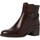 Chaussures Femme Boots Tamaris Bottine Cuir Essentials Noir
