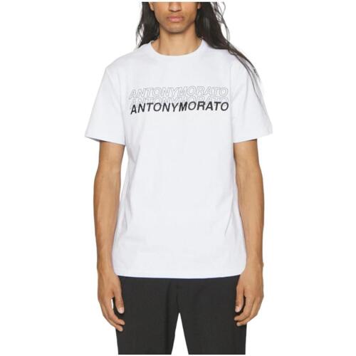 Vêtements Homme T-shirts Force manches courtes Antony Morato  Blanc