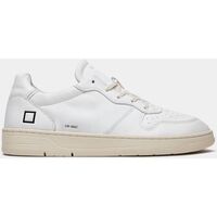 Chaussures Homme Baskets mode Date M391-CR-BA-WH COURT-WHITE Blanc