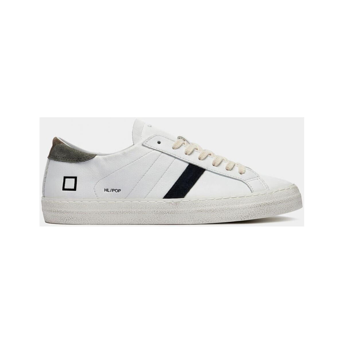 Chaussures Homme Baskets mode Date M391-HL-PO-IC HILL LOW POP-WHITE-CAMO Blanc