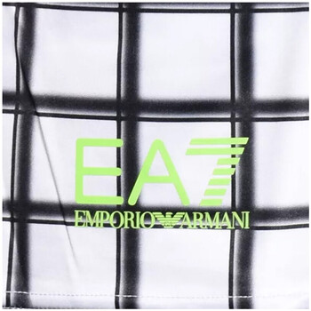Ea7 Emporio Armani Short Blanc