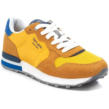 Chaussures Homme Baskets basses Teddy Smith Essential Jaune