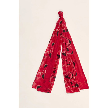 Accessoires textile Femme Mules / Sabots La Fiancee Du Mekong Foulard en soie imprimée SOIE Rouge