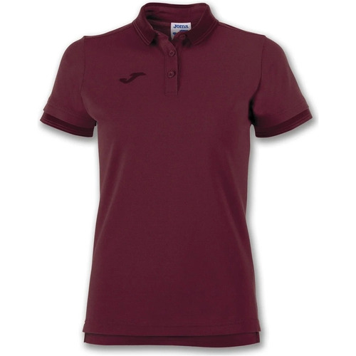 Vêtements Femme jumper Polos manches courtes Joma jumper POLO BALI II MUJER M/C Bordeaux