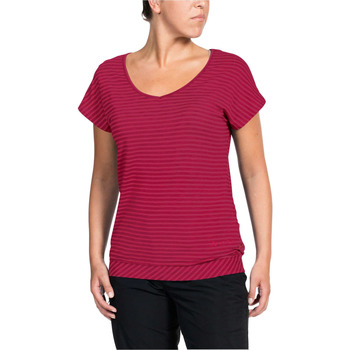 Vêtements Femme Chemises / Chemisiers Vaude Womens Skomer T-Shirt II Rose