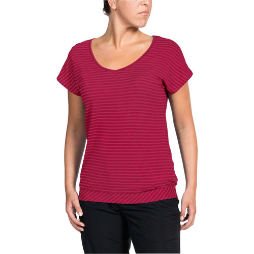Vêtements Femme Womens Logo Shirt Vaude Womens Skomer T-Shirt II Rose
