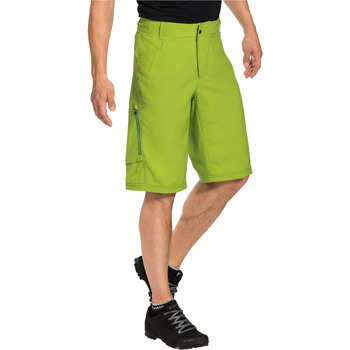 Vêtements Homme T-shirts manches longues Vaude Mens Ledro Shorts Vert