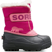 Chaussures Enfant Bottes de neige Sorel TODDLER SNOW COMMANDER Rose