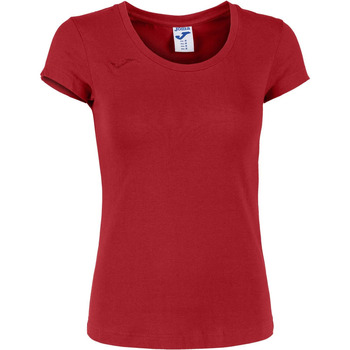 Vêtements Femme T-shirts manches courtes Joma CAMISETA VERANO ALGODN  M/C MUJER Rouge