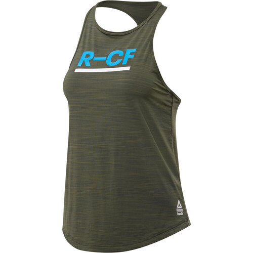 Vêtements Femme Chemises / Chemisiers Reebok Sport RC ACTIVCHILL Tank Vert