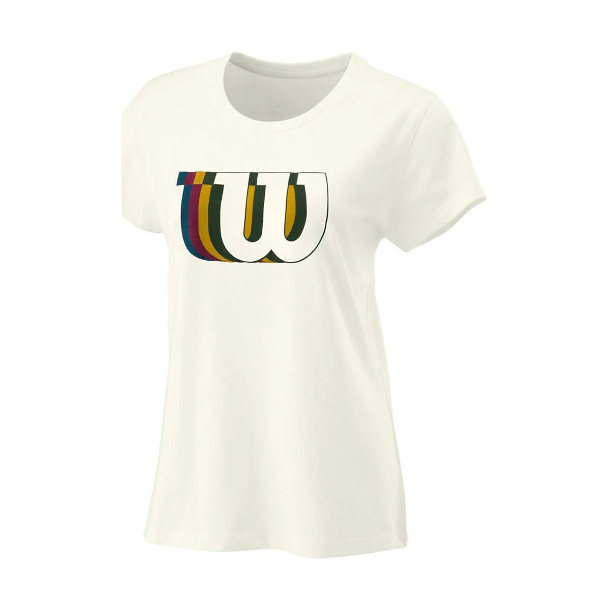 Vêtements Femme T-shirts manches courtes Wilson W BLUR W TECH TEE Blanc