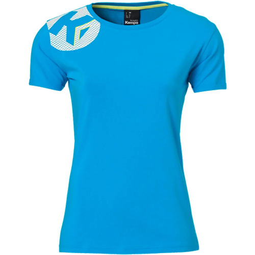 Vêtements Femme Emotion 2.0 Poly Shirt Kempa CORE 2.0 T-SHIRT WOMEN Bleu