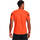 Vêtements Homme T-shirts manches courtes Under Armour UA RUSH 2.0 EMBOSS SS Orange