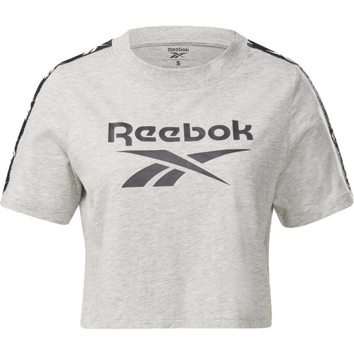 Vêtements Femme T-shirts manches courtes Reebok Sport TE Tape Pack Tee Gris