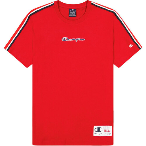 Vêtements Homme Polos manches courtes Champion sport T-Shirt Rouge