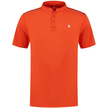 Vêtements Homme T-shirts manches courtes K-Swiss CAMISETA HYPERCOURT HENLEY 2 Orange