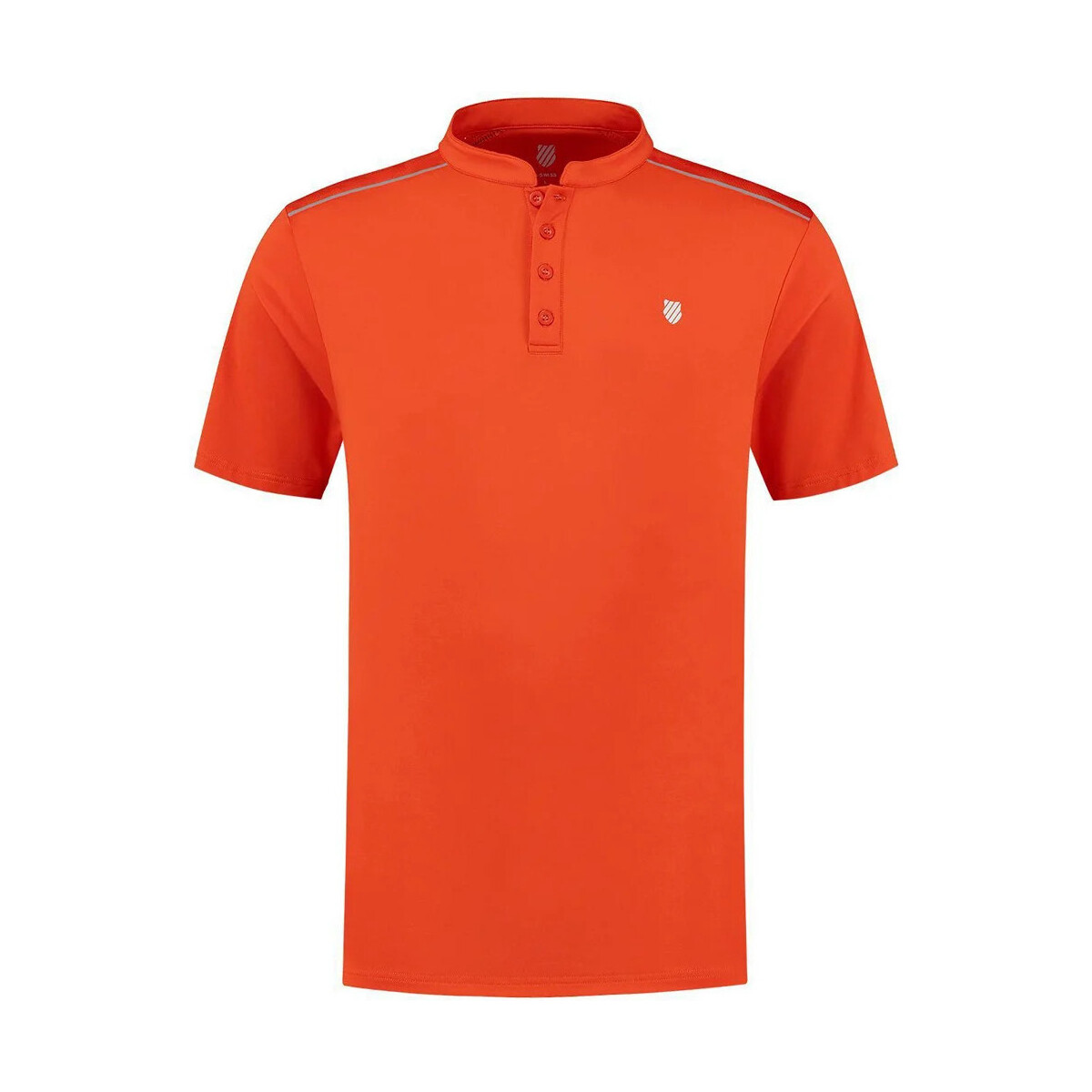 Vêtements Homme T-shirts manches courtes K-Swiss CAMISETA HYPERCOURT HENLEY 2 Orange