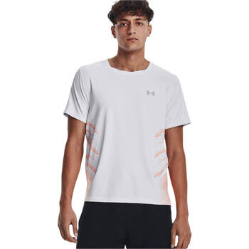 Vêtements Homme Chemises manches courtes Under Armour Medal UA ISO-CHILL LASER HEAT SS Blanc