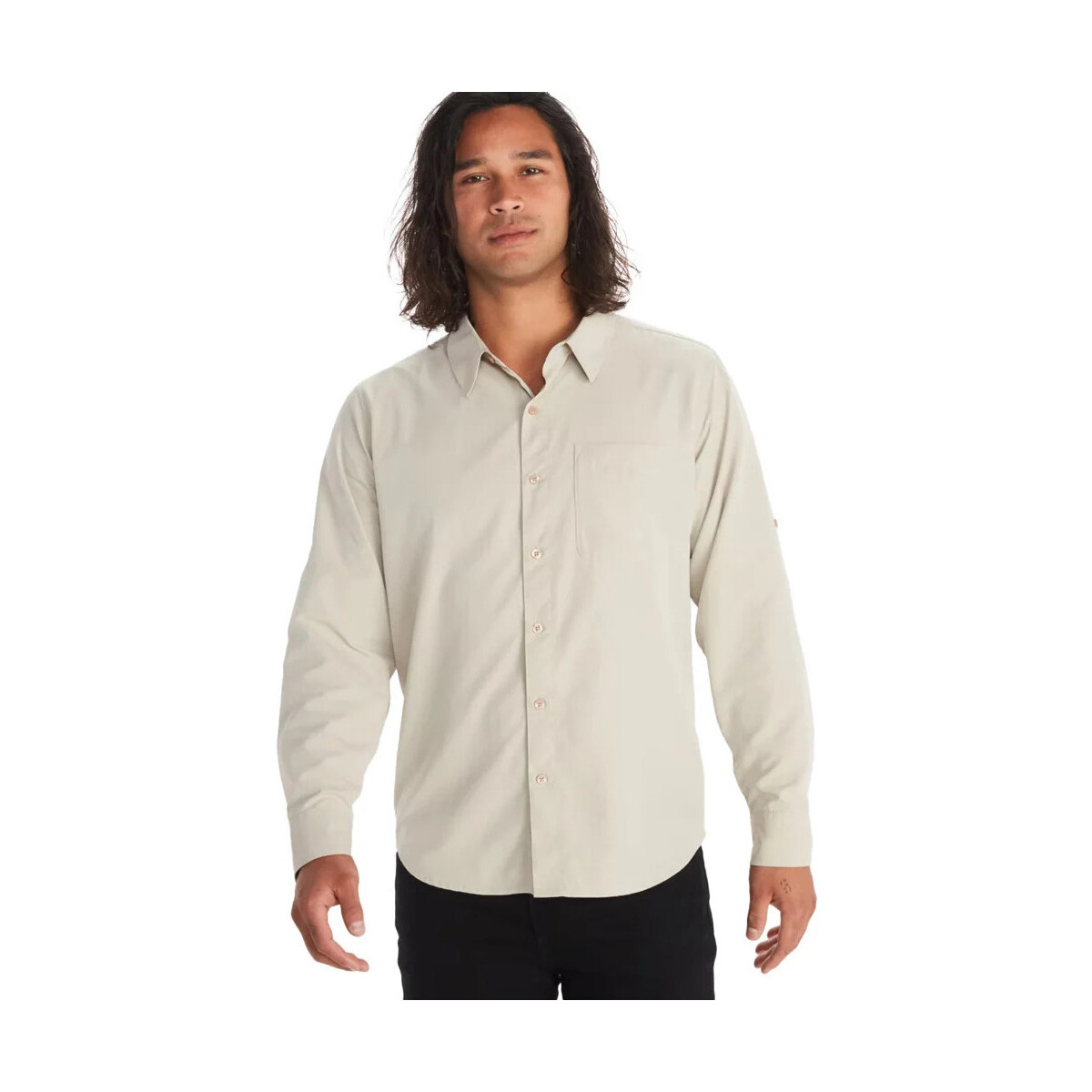 Vêtements Homme Chemises manches longues Marmot Aerobora LS Beige