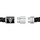 Montres & Bijoux Homme Bracelets Maserati Bracelet en acier recyclé Gris