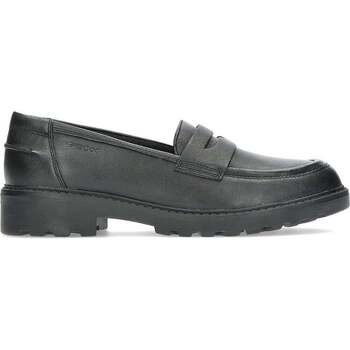 Chaussures Fille Mocassins Geox MOCASSIN  J3620C Noir