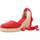 Chaussures Femme Espadrilles Clara Duran VALENSER5CD Rouge