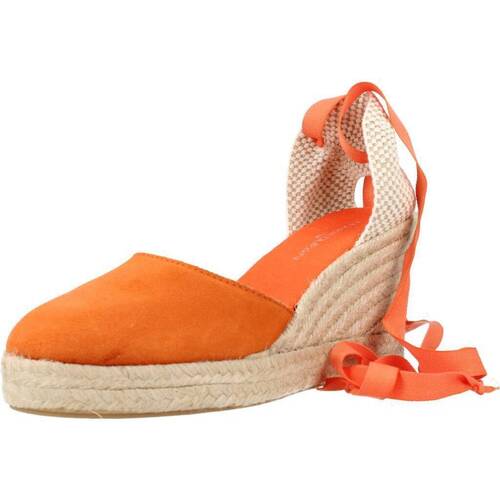 Chaussures Femme Espadrilles Clara Duran VALENSER6CD Orange