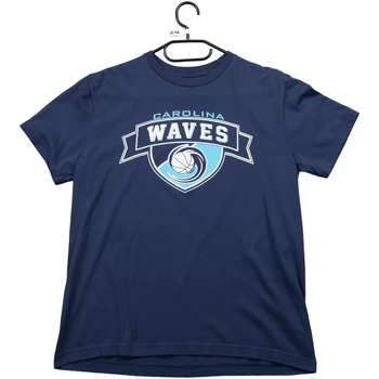 Vêtements Homme T-shirts manches courtes New Balance T-Shirt  Carolina Waves Basketball Bleu