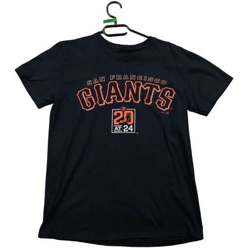 Vêtements Homme T-shirts manches courtes MLB T-Shirt Fanatics San Francisco Giants Noir