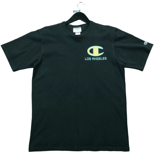 Vêtements Homme T-shirts manches courtes Champion T-Shirt  Los Angeles Noir