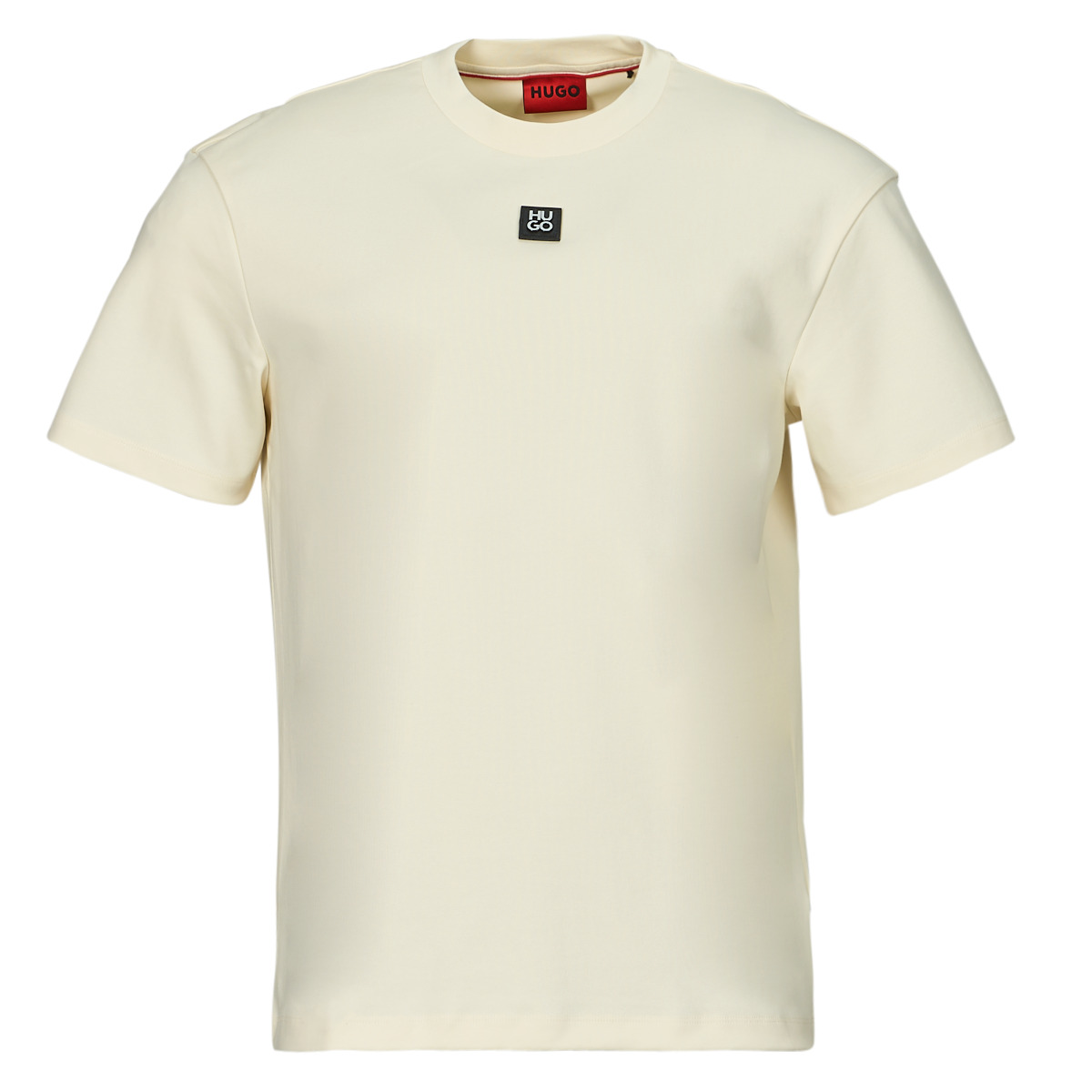 Vêtements Homme T-shirts manches courtes HUGO Dalile Blanc