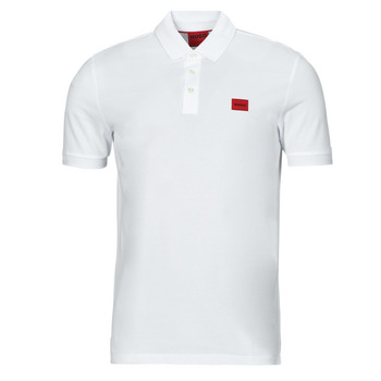 Vêtements Homme T-shirts manches courtes HUGO Dereso232 Blanc