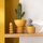 Maison & Déco Vases / caches pots d'intérieur Jolipa Cache pot en céramique ocre jaune Jaune