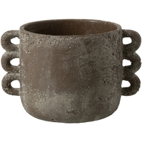 Voir toutes les ventes privées Vases / caches pots d'intérieur Jolipa Cache-pot en céramique marron Marron