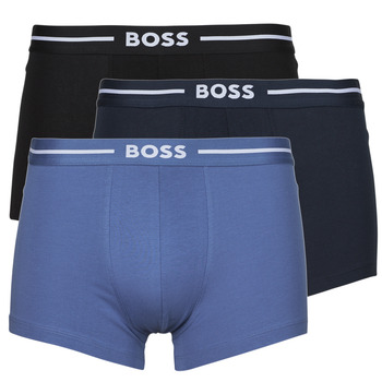 Sous-vêtements Homme Boxers BOSS Trunk 3P Bold Noir / Bleu / Marine