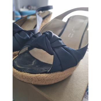 Chaussures Femme Allée Du Foulard Sans marque Sandales compensées Marine