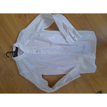 Vêtements Femme Chemises / Chemisiers Ikks Chemise coton blanc Blanc