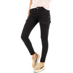 Vêtements Femme Jeans skinny Kaporal - jean slim - noir Noir